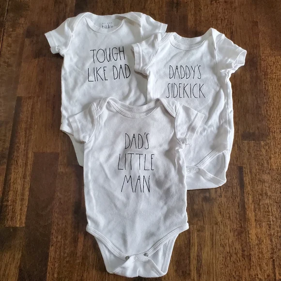 Rae Dunn One Pieces Rae Dunn Baby Boy Onesies Bodysuits 69